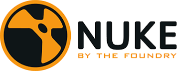 The Nuke logo. Text: Nuke by the Foundry