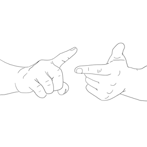Graphic gif of fingers counting