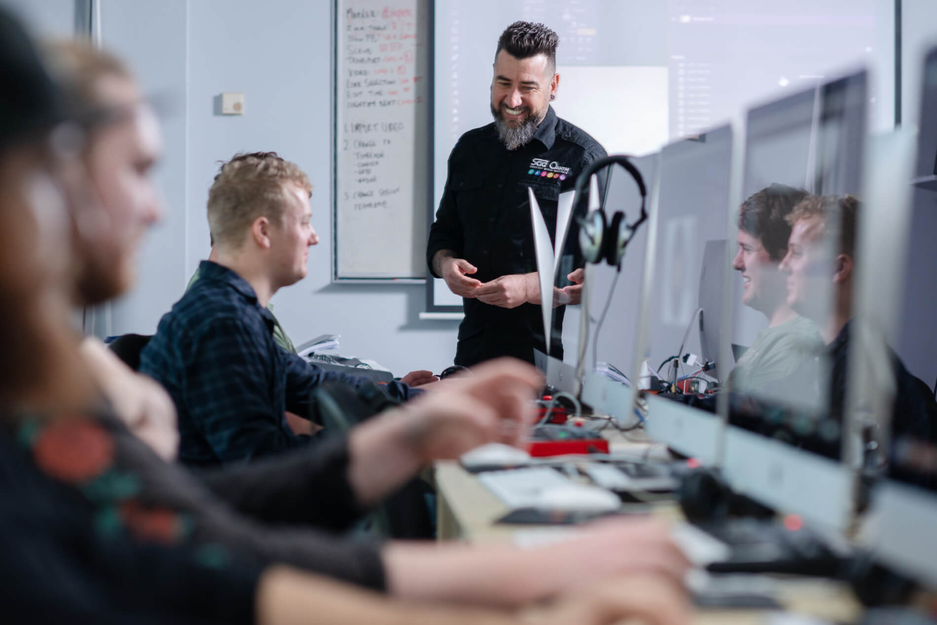 Audio Lecturer in Audio Lab