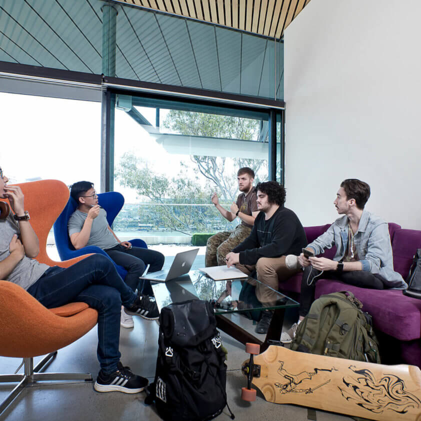 Students in Common Area