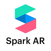 Spark AR brand logo. Text reads Spark AR
