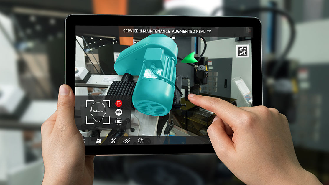 csp2 Student working on augmented reality