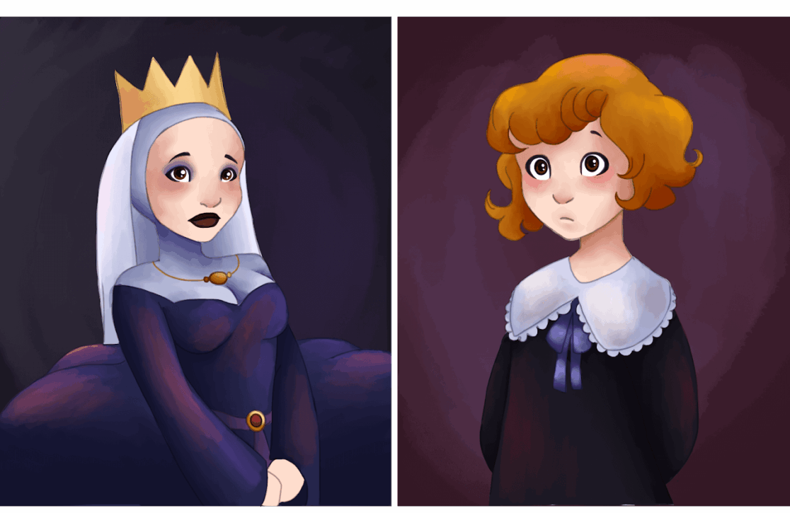 Vengeance character study. Artwork by SAE Animation students