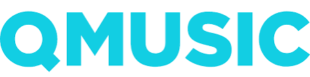 Q Music brand logo. Text reads QMUSIC