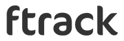 Ftrack logo - black and white