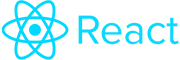 React logo - light blue