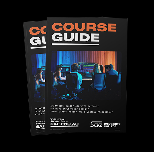 SAE course guide graphic displaying the front cover