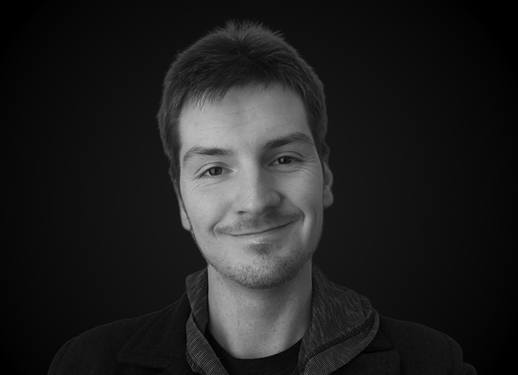 Profile photo of SAE Games lecturer Mark Thompson in greyscale