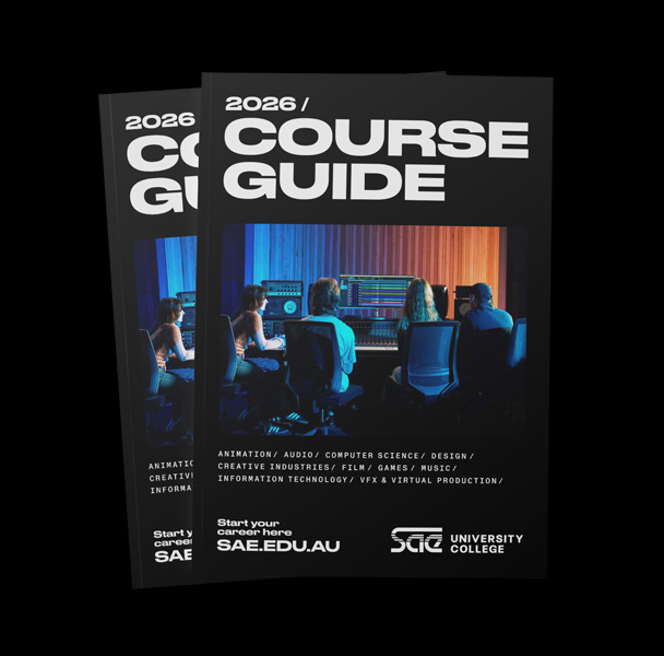SAE course guide graphic displaying the front cover