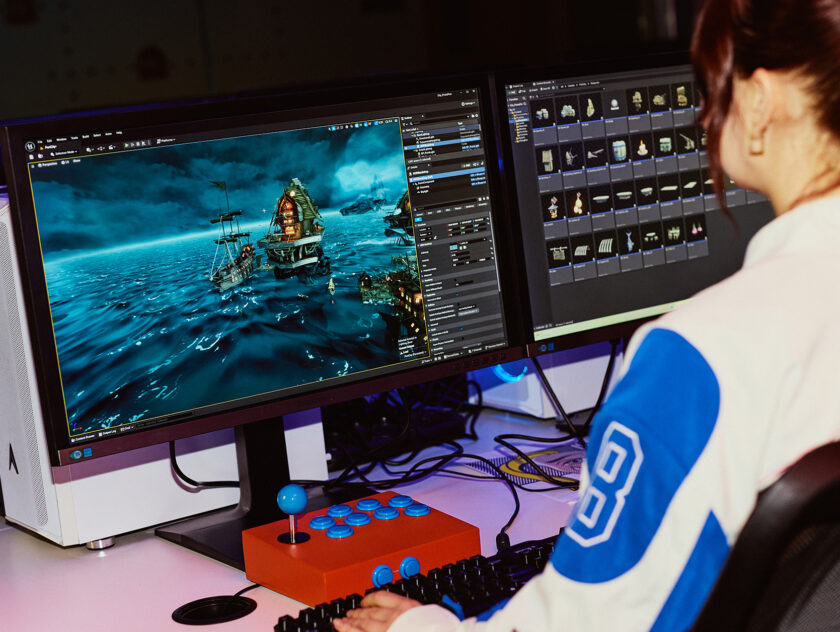 Working in the games development industry