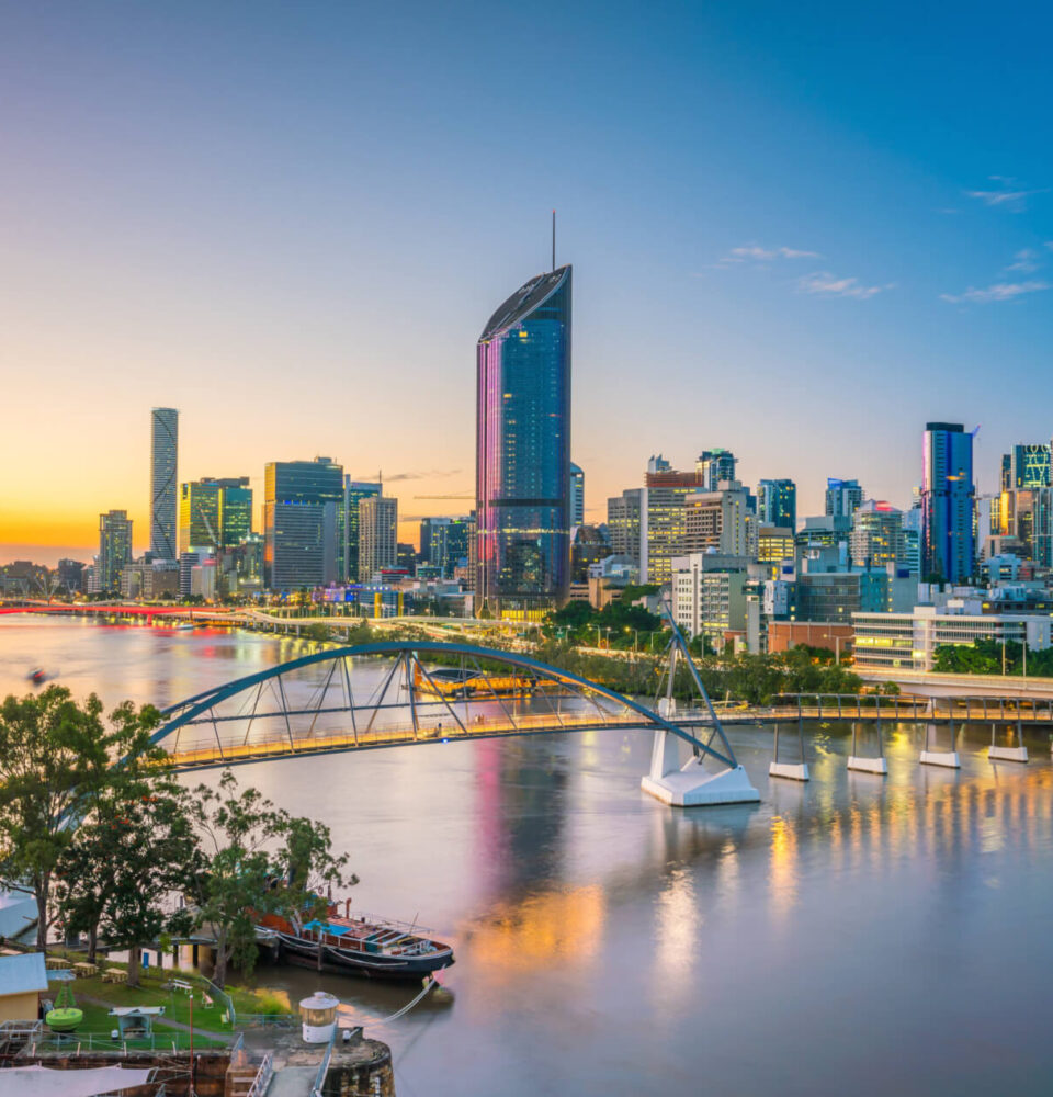 Brisbane City Skyline