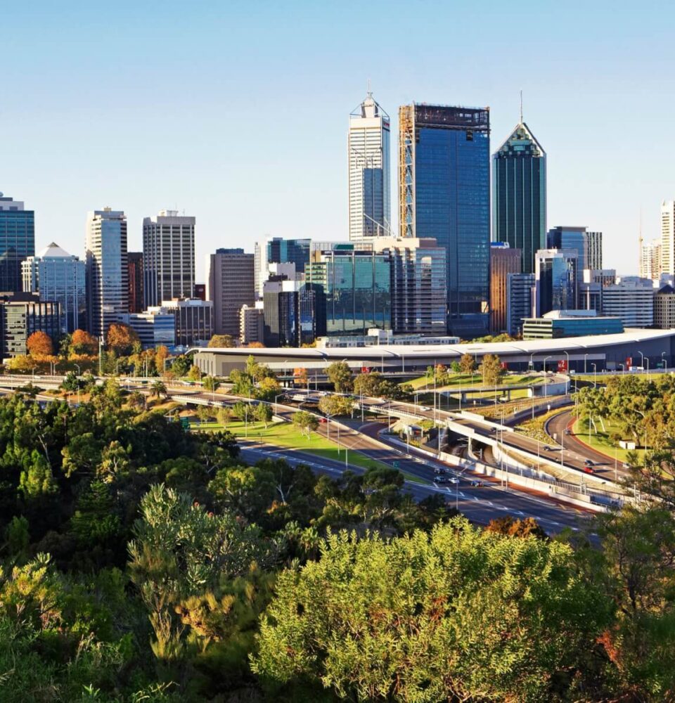 Perth City Skyline