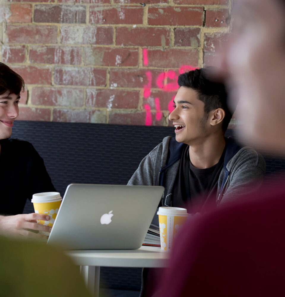 Perth Students Studying in Common Area