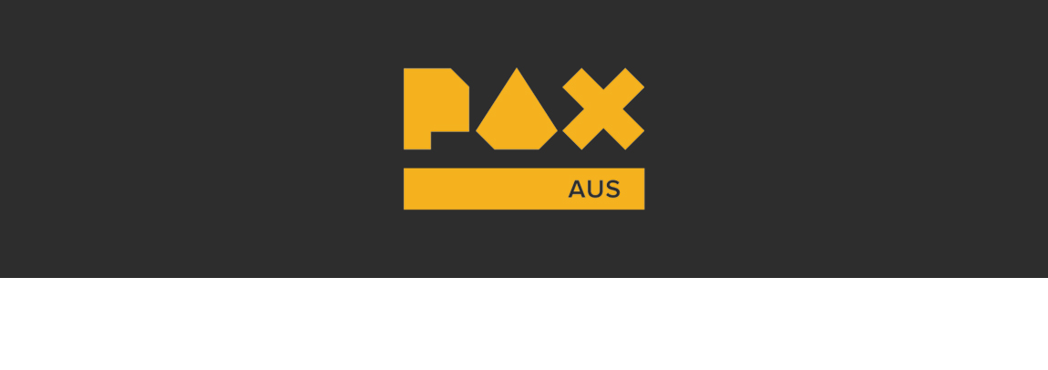 PAX event logo - yellow