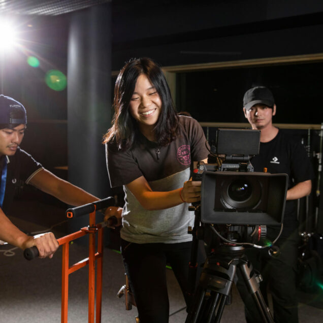 Students Filming